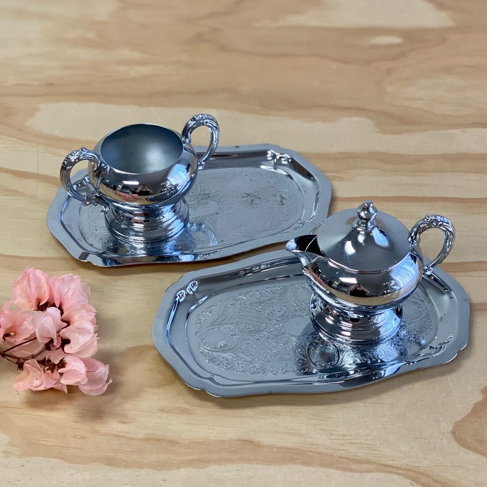 4-piece silver Danny Wilson Original tea set